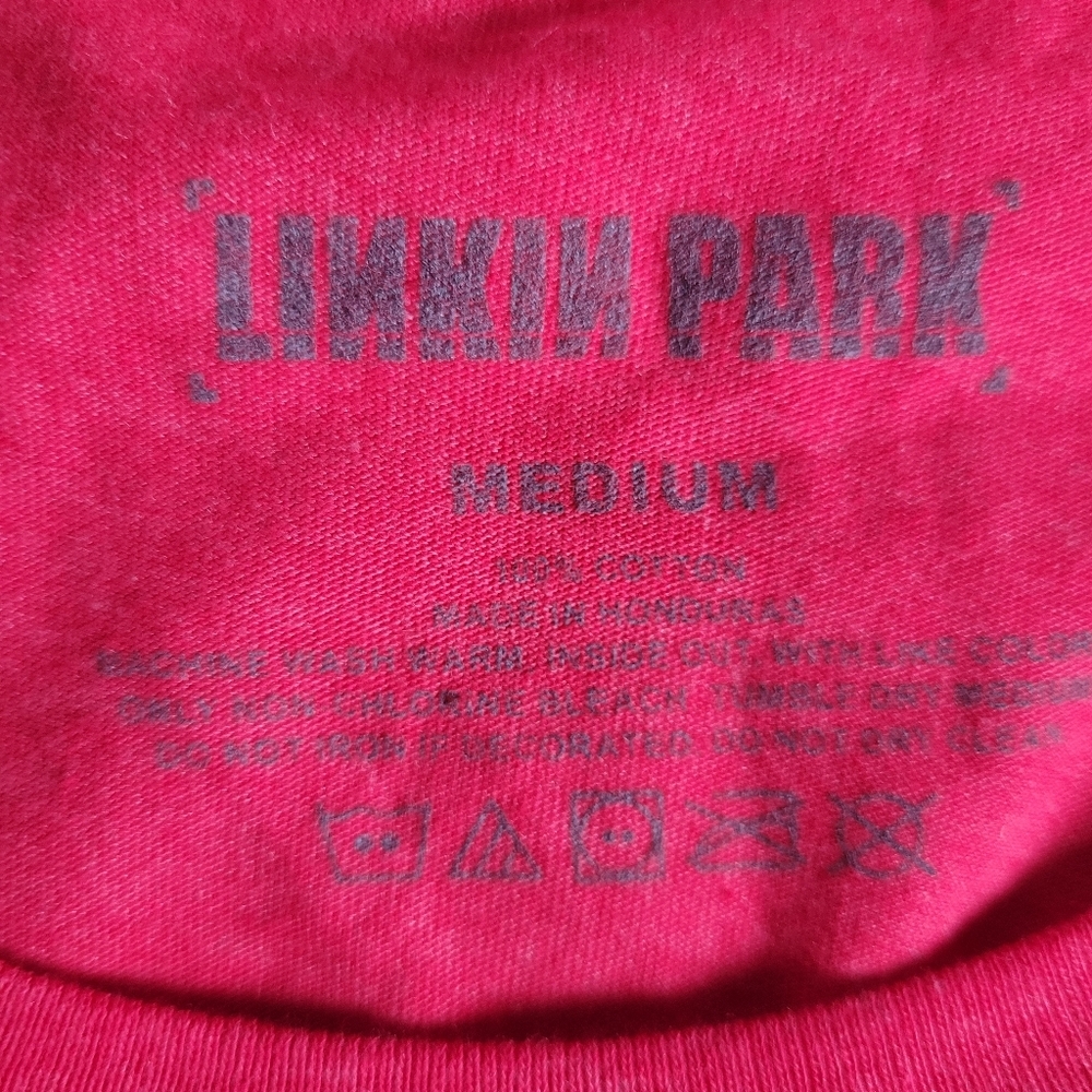 Linkin Park Meteora Album Rock Band Tee Heathered Red Unisex Size Medium - Picture 5 of 7